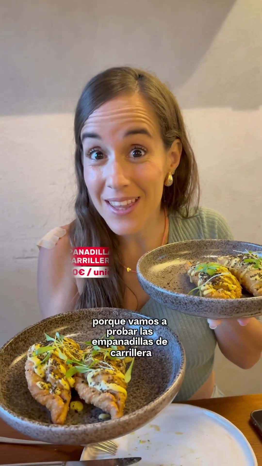 Fotograma de la visita de Jonay y Joana a Andares La Palma