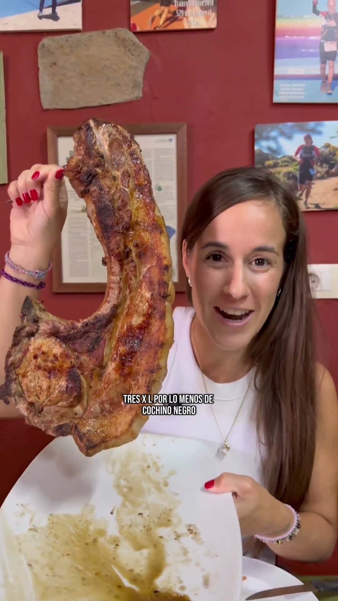 Fotograma de la visita de Jonay y Joana a Guachinche Casa Chiqui