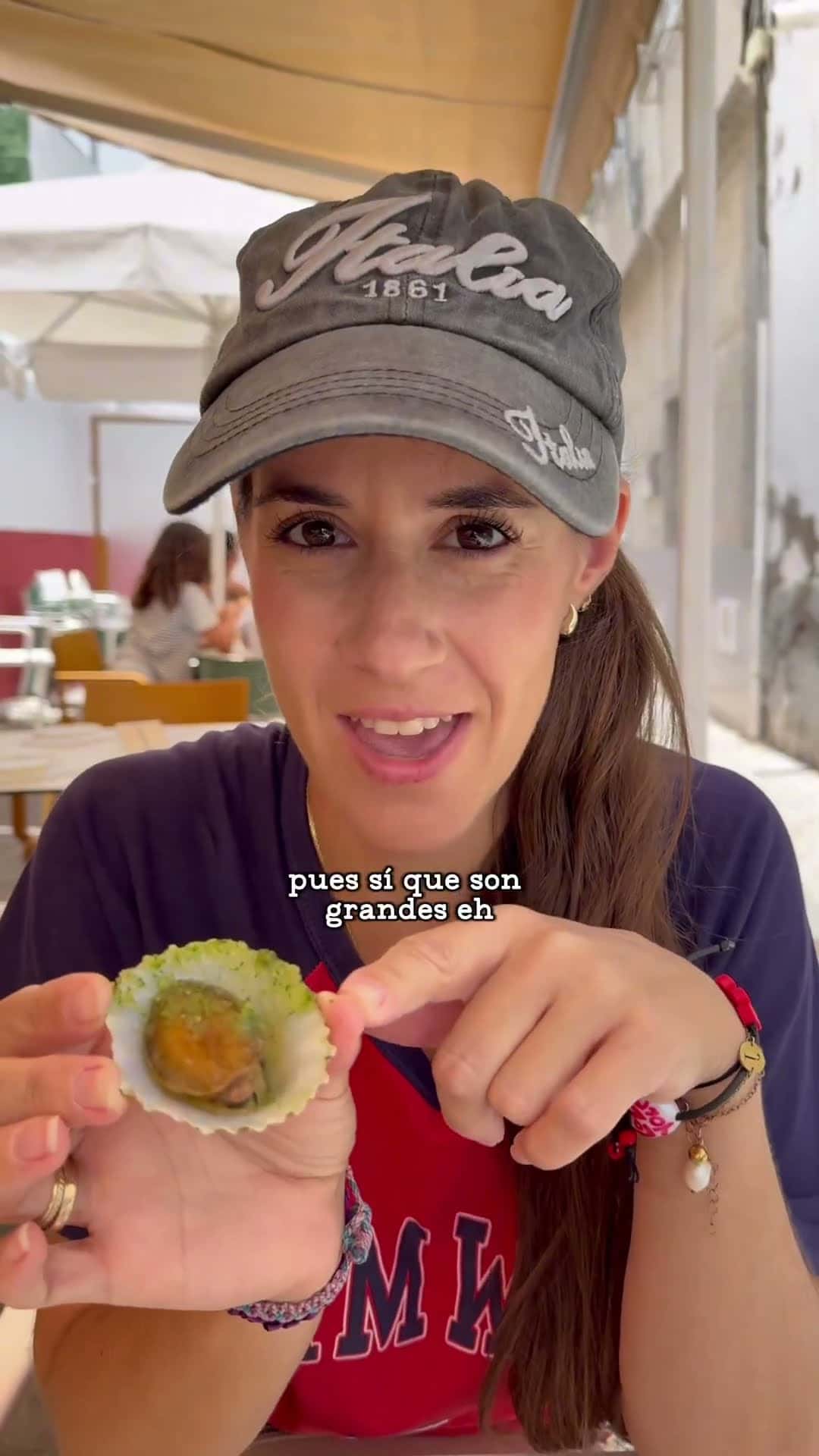 Fotograma de la visita de Jonay y Joana a Restaurante El Petón