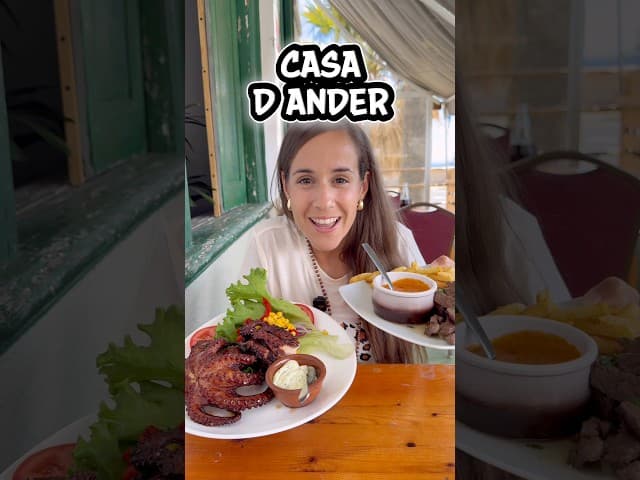 Casa De Ander ofrece una experiencia culinaria positiva con detalles que marcan 