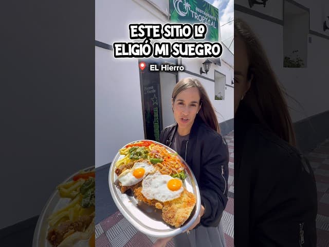 El Restaurante Tropical en Frontera, El Hierro, ofrece una experiencia gastronóm