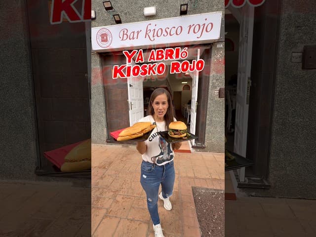 El Kiosko Rojo en Los Majuelos ha reabierto ofreciendo una excelente variedad de