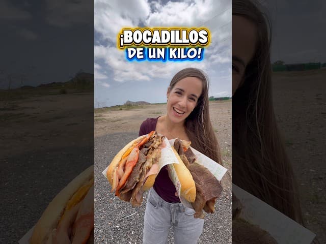 Bocaditos Chafiras ofrece bocadillos enormes y deliciosos, como el 'Frankenstein