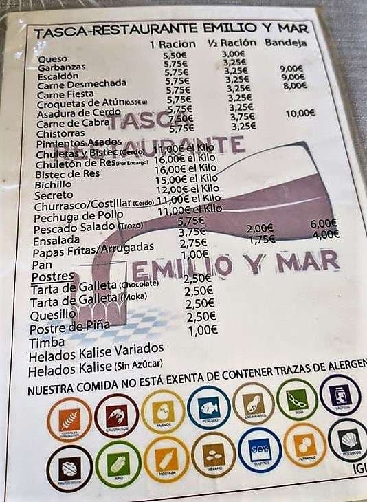 Tasca Restaurante Emilio Y Mar — foto 5